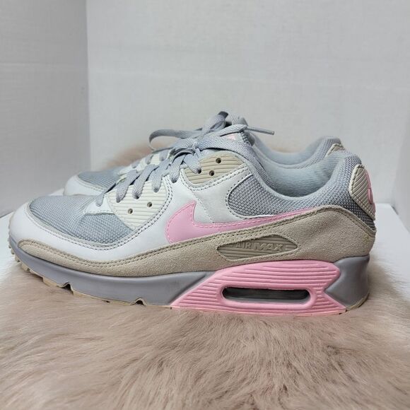 Nike Air Max 90 “Pink String” CW7483 001 Mens Sneaker Shoes Size 9 - Picture 3 of 10